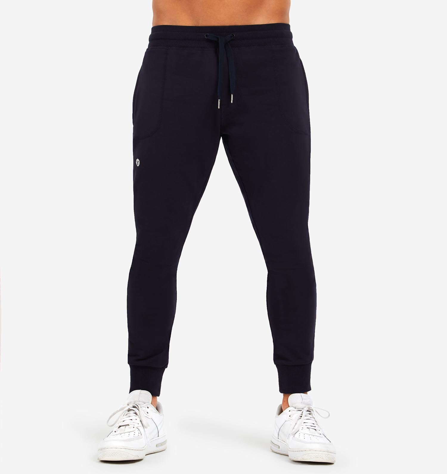 Slim-Fit Jogginghose 'RIDER SWEAT PANT' von TEAMM8 Sportswear in navy