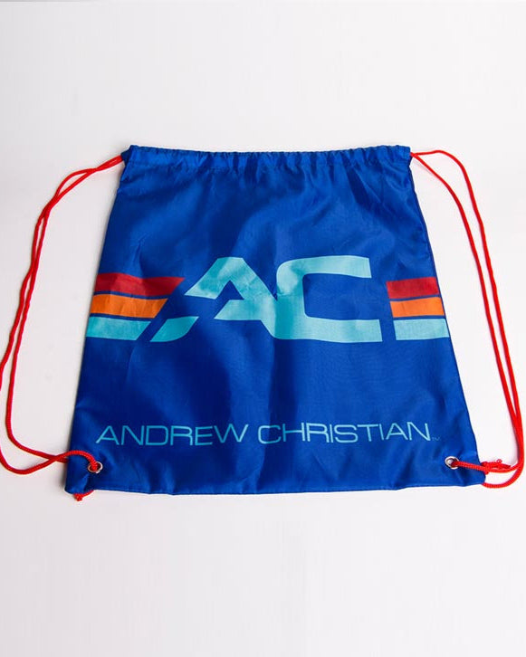 blauer Andrew Christian Rucksack 'California Backpack', Detailansicht